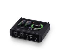 BOMGE Mini interfaccia audio USB a 2 canali per registrazione, streaming e podcasting, con alimentazione phantom XLR/48V, interfaccia audio di qualità da studio per chitarrista, cantante, podcaster o