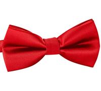 BomGuard Papillon da uomo - finemente strutturato - Rosso