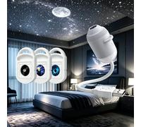 BomKra Proiettore HD Smart Dynamic 5D olografico per luce notturna, Plug and Play, 24 in 1, proiettore cielo stellato, proiettore da sogno, galassia oceanica a 360°, funzionamento USB (3)