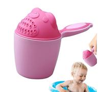 BommFu Bicchiere per shampoo | Bicchiere da bagno per risciacquare i capelli | cartone animato shampoo | Bicchiere creativo a cascata per bambini - simpatico bicchiere per animali per bambini