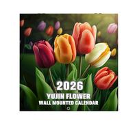 BommFu Calendario Da Parete 2026 | Calendario Da Parete Mensile Con Illustrazioni Di Scene | Calendari Creativi Con Paesaggi E Animali - Calendari Divertenti Per Ufficio, Famiglia, Amici E Come Regalo