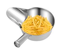 BommFu Creatore di friggitrici in acciaio pala per cucina - preparazione alimentare becco d' agitatore per sala da pranzo ristorazione camion ristorante cinema