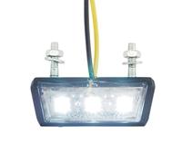 BommFu Fanali Posteriori LED per Moto | Fanale per Motocicli,Fanale Posteriore Antivibrante ad Alta Intensità per la Guida Notturna