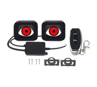 BommFu Fari LED Occhi per Moto,Impermeabile 12-36 Volt Telecomando 6 Modalità,Fari di Sicurezza per Fanali Moto - per Carrelli Golf Auto Powersports Bici Elettriche