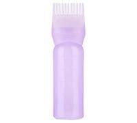BommFu Flacone Pettine Per Tintura Per Capelli | Flacone Applicatore Per Olio Per Capelli Da 170 Ml Con Graduata | Applicatore Per Cuoio Capelluto Per Oli Per Cape-lli E Colorazioni