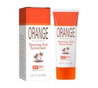 BommFu Gel abbronzante arancione | Gel abbronzante intenso 88 G per le donne | Acceleratore di abbronzatura profonda | Umidità e Cibi per la pelle | Leggero e non grasso, per tutti i tipi di pelle