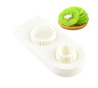 BommFu Hard Boiled Egg Cutter, acciaio filo taglierina utensile da taglio 2 in 1 lavastoviglie utensile da cucina per pomodoro morbido frutta fungo ciliegia banana colazione insalata