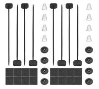 BommFu Kit di Montaggio per il Ventilatore Elettrico - Montaggio Radiatore - Set di Cinghie Unisex Installazione Pratica Ricambi Auto Automotive