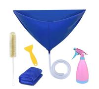 BommFu Kit Pulizia Condotti Aria | Kit Pulizia Mini Split | Copertura Impermeabile per Condizionatori da Parete Protettiva Lavaggio Polvere