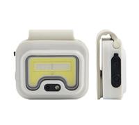 BommFu Luce per Camminare Notturna,Luci Esterne Ricarica Batteria con Clip - Lampada di Sicurezza Esterna per Jogging Viaggio Campeggio,Avventura Outdoor Ciclismo