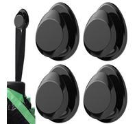 BommFu Mini Ganci Auto Per Chiavi - 4 Pezzi Per Interni Auto | Ganci Cruscotto - Per Borse Della Spesa Cavi Di Ricarica Badge Di Lavoro Viaggiatori Sedan Suv Camper Furgoni Casa Ufficio Appartamento