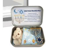 BommFu Orsacchiotto Di Peluche,Decorazioni A Forma Di Bambola Con Scatola E Biglietto - Orsacchiotto Di Peluche | Per San, Compleanno, Bambini, Ragazze, Natale, Halloween, Fidanzata