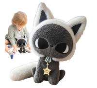 BommFu Peluche Gatto | Peluche Sonnecchiante,25 cm Animali Morbidi Adorabili da Abbracciare Compagni Confortevoli per Casa Asilo Viaggio Ufficio Pasqua Camera da Letto Compleanno