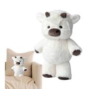 BommFu Peluche Muc-ca | Peluche Di Cinghiale 45 Cm Vitello Che Corre Morbido Giocattolo Bambola Da Collezione A Forma Di Pecora In Stile Cartone Animatoi - Per Casa Camera Let-to Soggiorno Divano