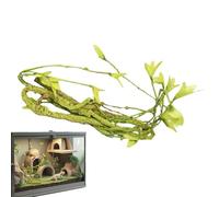 BommFu Ramo Per Rettili Arrampicata - Piante Artificiali Flessibili per Decorazione del Terrario | Rampicanti Da 105 Cm Per Habitat Di Gechi E Camaleonti