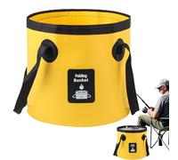 BommFu Secchio Pieghevole - Contenitore Per Acqua - 12/20 Litri Secchio Pieghevole Impermeabile Con Maniglia Per Spiaggia Lavanderia Lavaggio Auto Viaggio Campeggio
