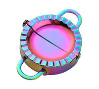 BommFu Sigillatore Per Tortillas In Acciaio,Manuale Per Ravioli | Stampo Ravioli In Acciaio Inossidabile Per Sigillare Tortillas Ideale Per Sviluppatori Di Ricette E Appassionati Di Cucina Messicana