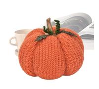 BommFu Zucche Decorative | Zucca Decorativa Lavorata A Maglia | Gioielli Fatti A Mano Decorazione da Tavola per Il Ringraziamento per La Raccolta Scaffali Soggiorno Camera da Letto Banconi Cami-No