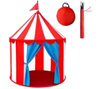 Bomodoro Tenda Pop Up a forma di Circo. Casetta e Recinto da Interno per Giochi, Tenda Gioco per Bambini. Altezza:150 cm
