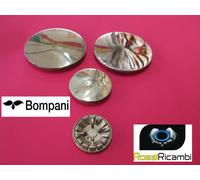 BOMPANI BOREAL - SERIE SPARTIFIAMMA CUCINA IN OTTONE - 4 FUOCHI 2 GRANDI