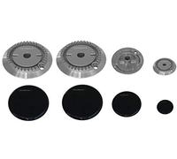 BOMPANI BOREAL SPARTIFIAMMA + BRUCIATORI CUCINA GAS 2 GRANDI B 6220 + S 6207