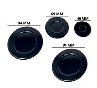 BOMPANI PIATTELLI SPARTIFIAMMA CUCINA GAS PIANO COTTURA 4 FUOCHI