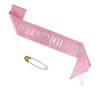 Bomtop Fascia Pensione Donna, Pensionata dell’ Anno Regalo Donna, Gadget Festa della Donna Pensionato Decorazione Addobbi Regali Festa di Pensione Party Donna, Idee Regalo Festa della Donna Regalo