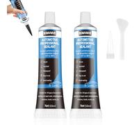 BOMVMVE Silicone Nero per Auto, Colla per Sigillare Carrozzerie, Sigillante per Finestre Auto, Resistenza alle Alte Temperature, Adatto per Sigillare Carrozzerie, Finestre, Tetti