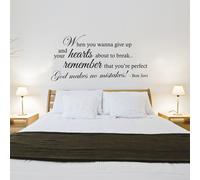 Bon Jovi - Benvenuti A Ovunque Tu Sia Testo Canzone - Adesivo da Parete Transfer