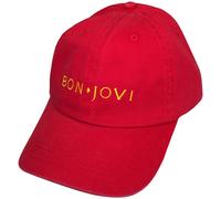 Bon Jovi - Logo Originale - Cappello - Nuovo - Musica BONJCAP01R