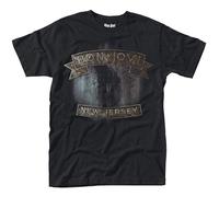 Bon Jovi 'New Jersey' Mens T Shirt Size M
