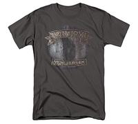 Bon Jovi New Jersey T-Shirt Unisex, Carbone, M