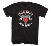 Bon Jovi - NJ 38 - Maniche Corte - Adulto - T-Shirt