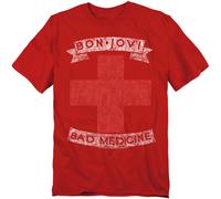 Bon JoviBad Medicine Maglietta Adulto Unisex (TV20671)