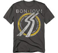 Bon JoviSlippery When Wet World Tour Maglietta Adulto Unisex (TV22765)
