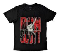 Bon Scott Big Type ufficiale Uomo maglietta unisex