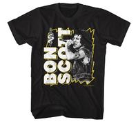 Bon Scott - Lightning Frame - Manica Corta - Adulto - T-Shirt