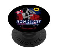 Bon Scott L'orgoglio di Fremantle Foto Profilo PopSockets PopGrip Adesivo