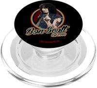 Bon Scott Retro Circle Foto Est 1946 PopSockets PopGrip per MagSafe