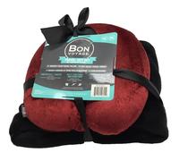 Bon voyage Memoria Schiuma Viaggi Cuscino & Coperta Set Morbido Velluto -regalo