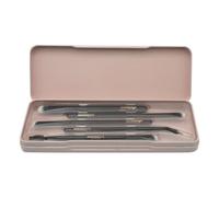 bonvoyage Essentials Makeup is My Art, Set Pennelli di 6-Pezzi per Trucco Occhi, Include Ombretti, Pennelli per Sopracciglia e Eyeliner per una Semplice Applicazione del Trucco