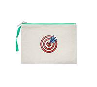 Bona Basics Bucbgi-100916-m, Pochette Donna, Beige, 25x18 Cm