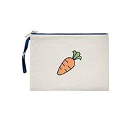 Bona Basics Bucbli-100325-m, Pochette Donna, Beige, 25x18 Cm