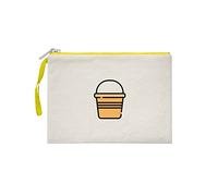Bona Basics Bucbyi-100795-m, Pochette Donna, Beige, 25x18 Cm