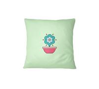 Bona Basics, Fodera decorativa per cuscino, decorazione domestica per divano, caffetteria, Dimensioni: 45X45 cm, colore: verde chiaro