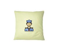 Bona Basics, Fodera decorativa per cuscino,Decorazione domestica per divano, caffetteria, Dimensioni: 45X45 cm, Colore: Giallo chiaro
