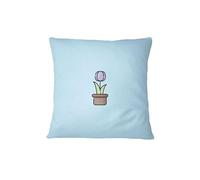 Bona Basics, Fodera decorativa per Cuscino Decorazione Domestica per Divano Caffetteria, Dimensioni: 60x60 cm, Colore: Azzurro