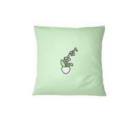 Bona Basics, Fodera decorativa per cuscino, decorazione domestica per divano, caffetteria, Dimensioni: 60x60 cm, colore: verde chiaro