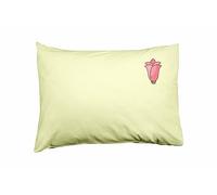 Bona Basics, Fodera decorativa per cuscino, decorazione per la casa, per divano, caffetteria, Dimensioni: 50x35 cm, colore: giallo chiaro