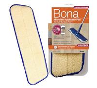 Bona Spugna in microfibra, colore: beige | panno per parquet, strofinaccio pavimenti, straccio pavimenti parquet, microfiber mop